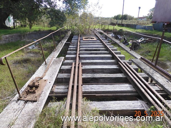 Foto: Estación San Ramon ROU - Mesa Giratoria - San Ramon (Canelones), Uruguay