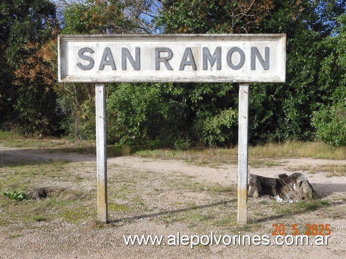 Foto: Estación San Ramon ROU - San Ramon (Canelones), Uruguay