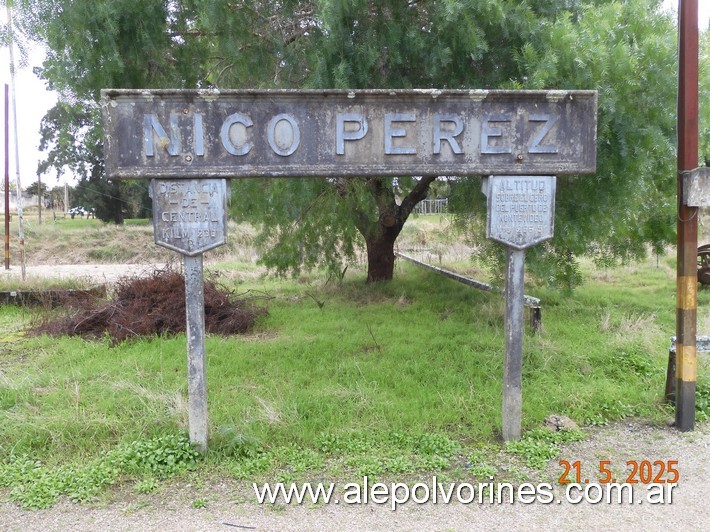 Foto: Estación Nico Pérez - Jose Batlle y Ordoñez (Lavalleja), Uruguay