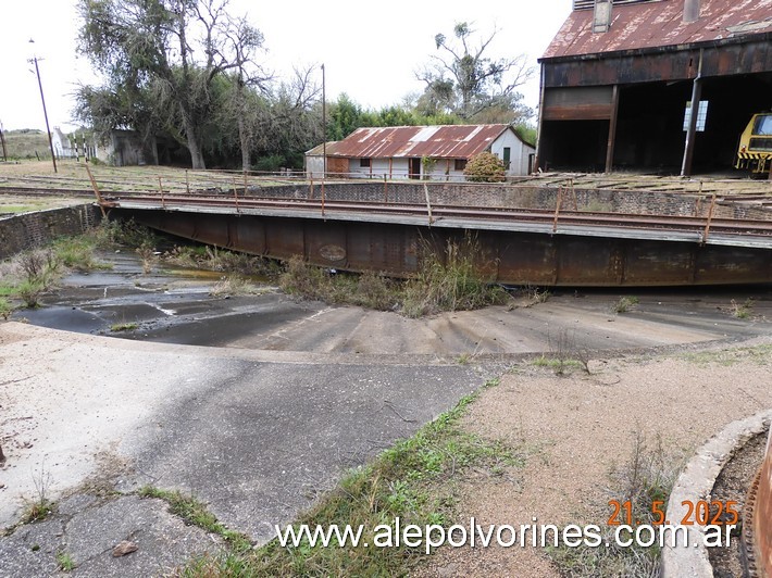 Foto: Estación Nico Pérez - Mesa Giratoria - Jose Batlle y Ordoñez (Lavalleja), Uruguay