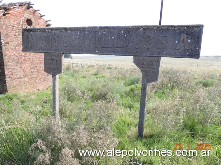 Foto: Estación Mansavillagra - Mansavillagra (Florida), Uruguay