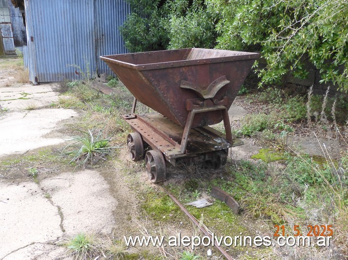 Foto: Estación Nico Pérez - Vagoneta Decauville - Jose Batlle y Ordoñez (Lavalleja), Uruguay