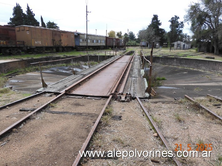 Foto: Estación Nico Pérez - Mesa Giratoria - Jose Batlle y Ordoñez (Lavalleja), Uruguay