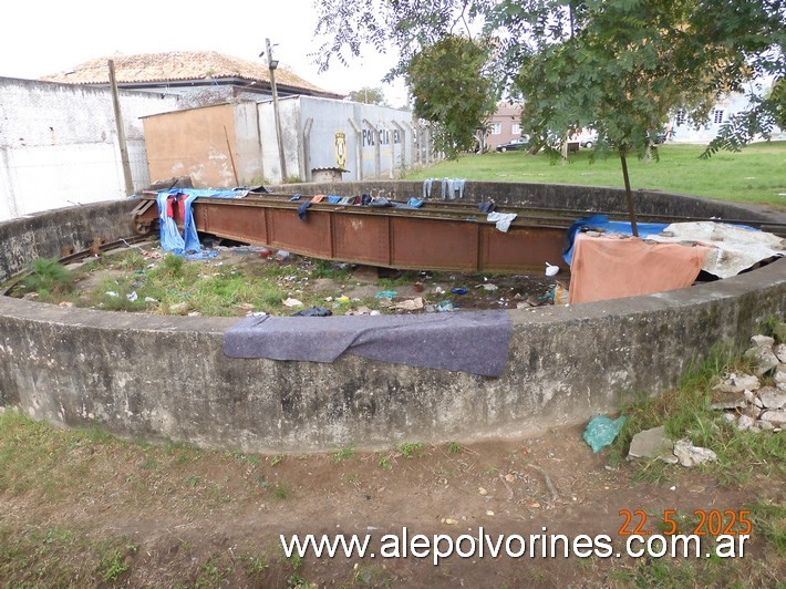 Foto: Estación Polinicio BR - Mesa Giratoria - Jaguarão (Rio Grande do Sul), Brasil