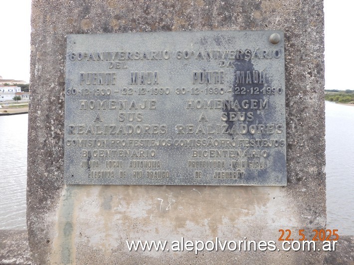 Foto: Jaguarão BR - Puente Barón de Maua - Jaguarão (Rio Grande do Sul), Brasil