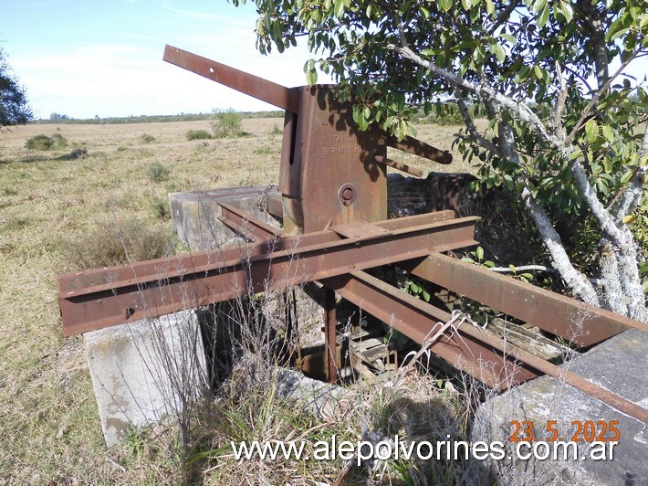Foto: Estación Paso del Dragon - Placido Rosas (Cerro Largo), Uruguay
