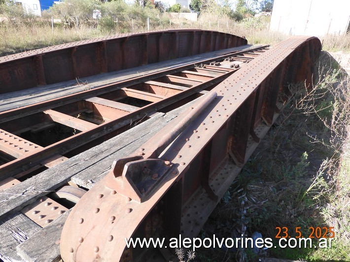 Foto: Estación Treinta y Tres - Mesa Giratoria - Treinta y Tres, Uruguay