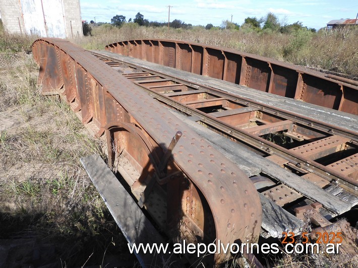 Foto: Estación Treinta y Tres - Mesa Giratoria - Treinta y Tres, Uruguay