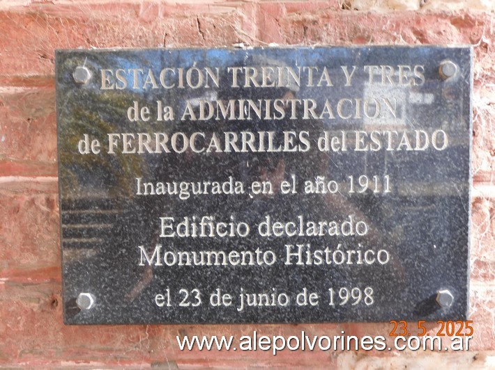 Foto: Estación Treinta y Tres - Treinta y Tres, Uruguay