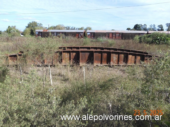 Foto: Estación Treinta y Tres - Mesa Giratoria - Treinta y Tres, Uruguay