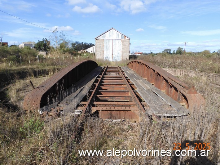 Foto: Estación Treinta y Tres - Mesa Giratoria - Treinta y Tres, Uruguay
