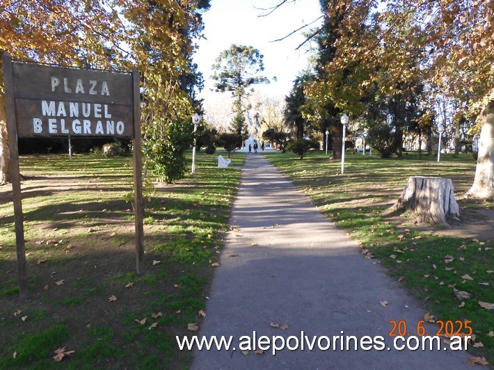 Foto: Rafael Obligado - Plaza Manuel Belgrano - Rafael Obligado (Buenos Aires), Argentina
