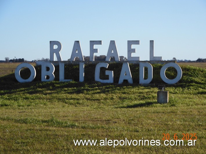 Foto: Rafael Obligado - Acceso - Rafael Obligado (Buenos Aires), Argentina