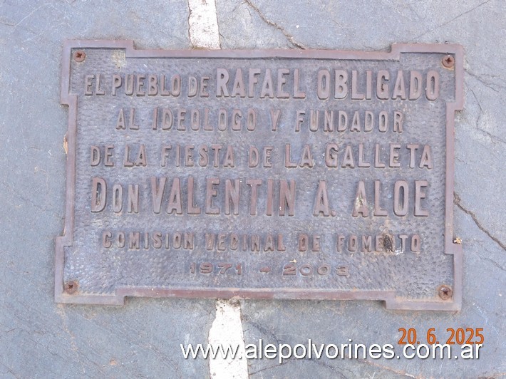 Foto: Rafael Obligado - Plaza Manuel Belgrano - Rafael Obligado (Buenos Aires), Argentina