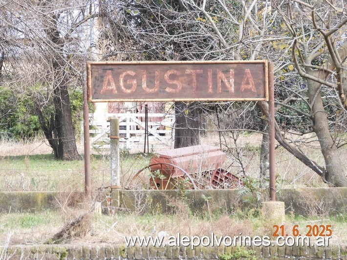 Foto: Estación Agustina - Agustina (Buenos Aires), Argentina