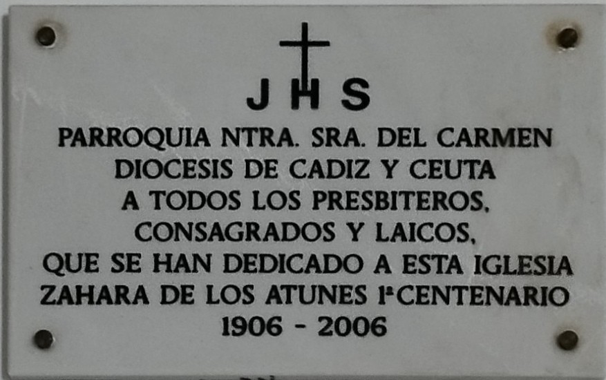 Foto: Leyenda Iglesia - Zahara de los Atunes (Cádiz), España