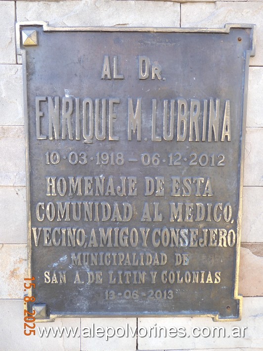 Foto: San Antonio de Litin - Plaza San Martin - San Antonio de Litin (Córdoba), Argentina