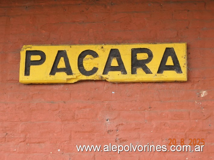 Foto: Estación Pacará - Pacara (Tucumán), Argentina
