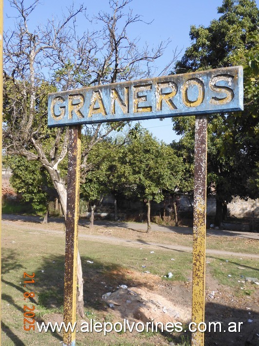 Foto: Estación Graneros - Graneros (Tucumán), Argentina