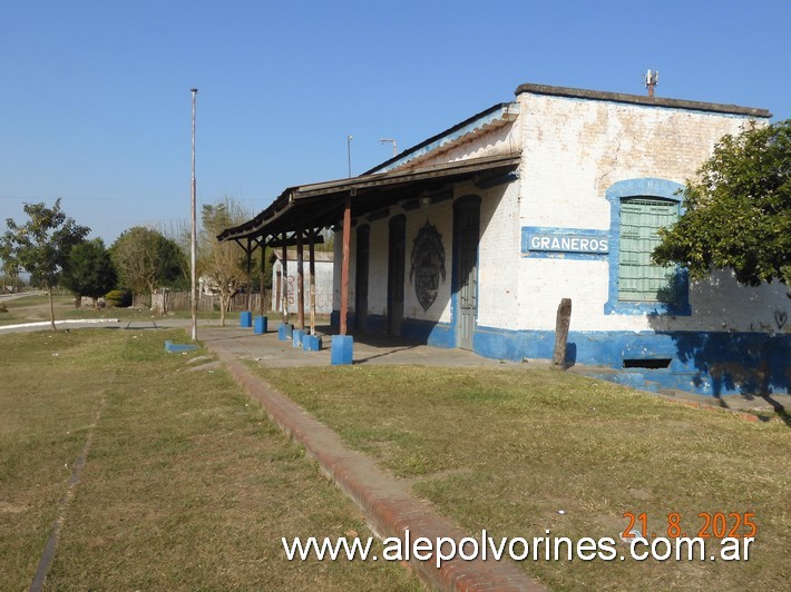 Foto: Estación Graneros - Graneros (Tucumán), Argentina
