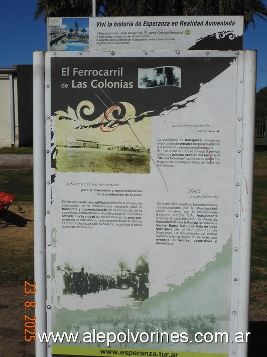 Foto: Estación Esperanza - Esperanza (Santa Fe), Argentina