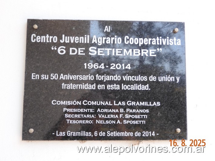 Foto: Las Gramillas - Centro Juvenil Agrario 6 de Septiembre - Las Gramillas (Córdoba), Argentina