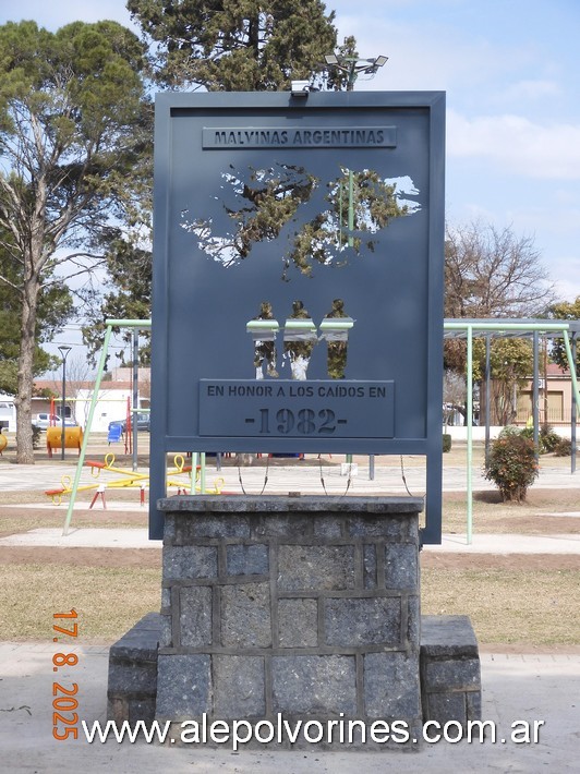 Foto: Las Peñas - Homenaje a Malvinas - Las Peñas (Córdoba), Argentina