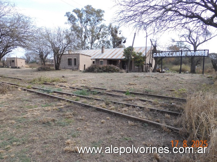 Foto: Estación Candelaria Norte FCCA - Candelaria Norte (Córdoba), Argentina