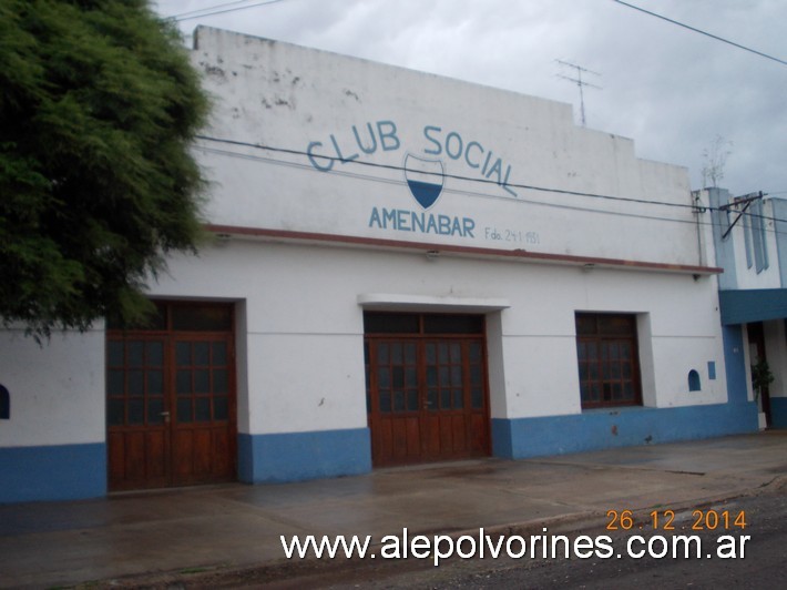 Foto: Club Social Amenabar - Amenabar (Santa Fe), Argentina