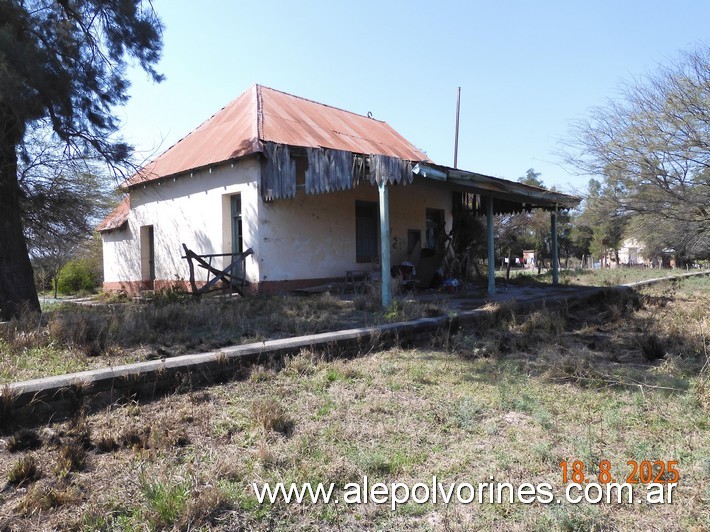 Foto: Estación La Donosa - Pérez de Zurita (Santiago del Estero), Argentina
