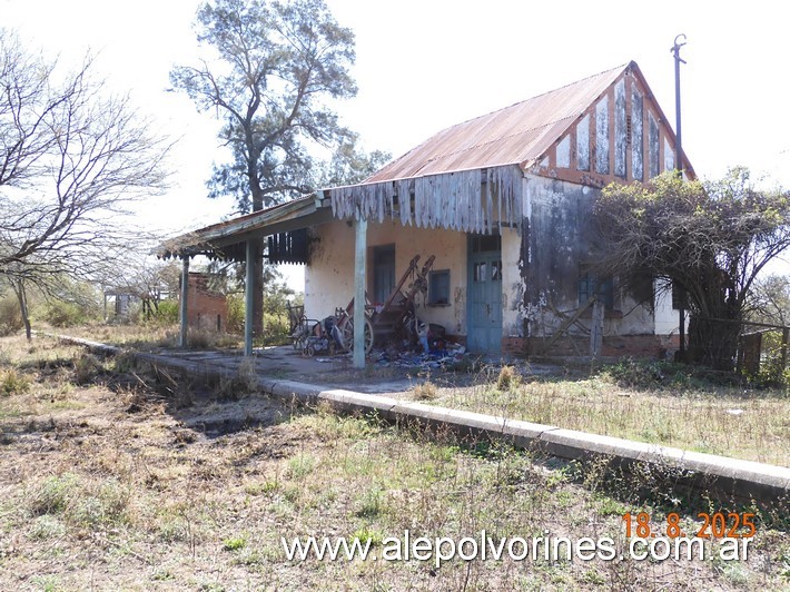 Foto: Estación La Donosa - Pérez de Zurita (Santiago del Estero), Argentina