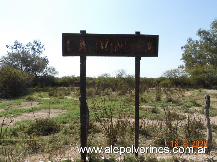 Foto: Estación La Donosa - Pérez de Zurita (Santiago del Estero), Argentina