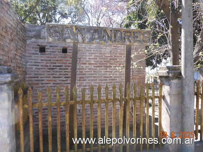 Foto: Estación San Andrés FCCNA - San Andres (Tucumán), Argentina