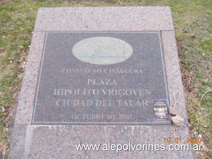 Foto: El Talar - Plaza Hipólito Yrigoyen - El Talar (Buenos Aires), Argentina
