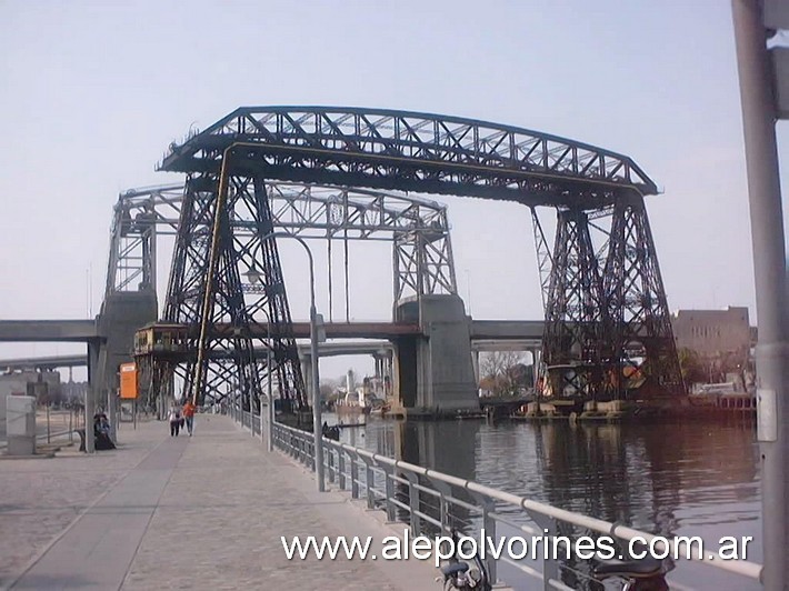 Foto: La Boca - Puente y Transbordador Nicolas Avellaneda - La Boca (Buenos Aires), Argentina