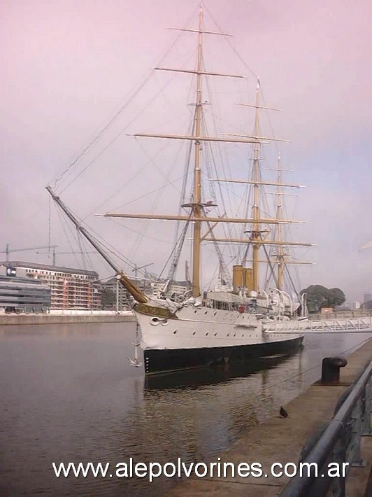 Foto: Fragata Presidente Sarmiento - CABA - Puerto Madero (Buenos Aires), Argentina