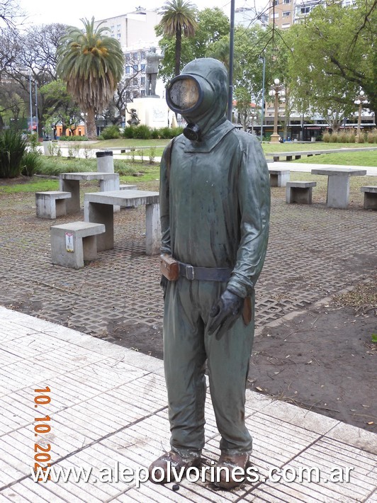 Foto: Montserrat - Paseo de la Historieta - El Eternauta - Montserrat (Buenos Aires), Argentina