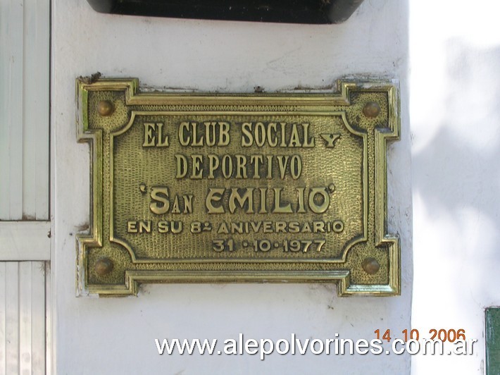 Foto: Club Social y Deportivo San Emilio - San Emilio (Buenos Aires), Argentina
