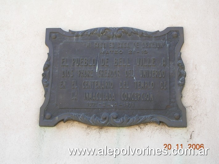 Foto: Bell Ville - Parroquia Inmaculada Concepción de María - Ballesteros (Córdoba), Argentina