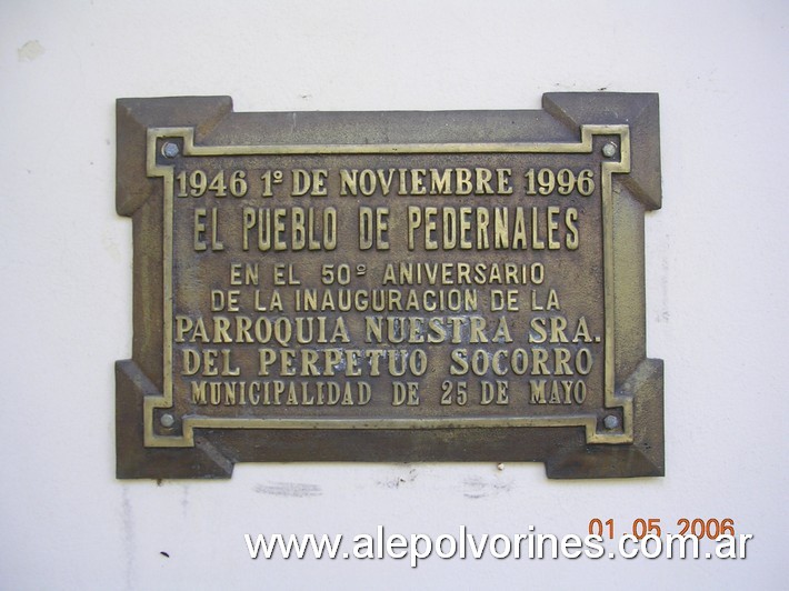 Foto: Pedernales - Iglesia Nuestra Señora del Perpetuo Socorro - Pedernales (Buenos Aires), Argentina