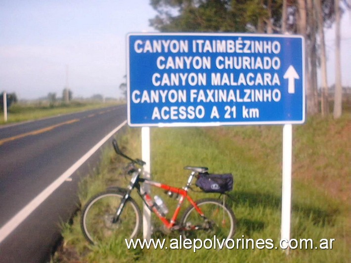 Foto: Camino a Itaimbezinho - Sao Francisco de Paula (Rio Grande do Sul), Brasil