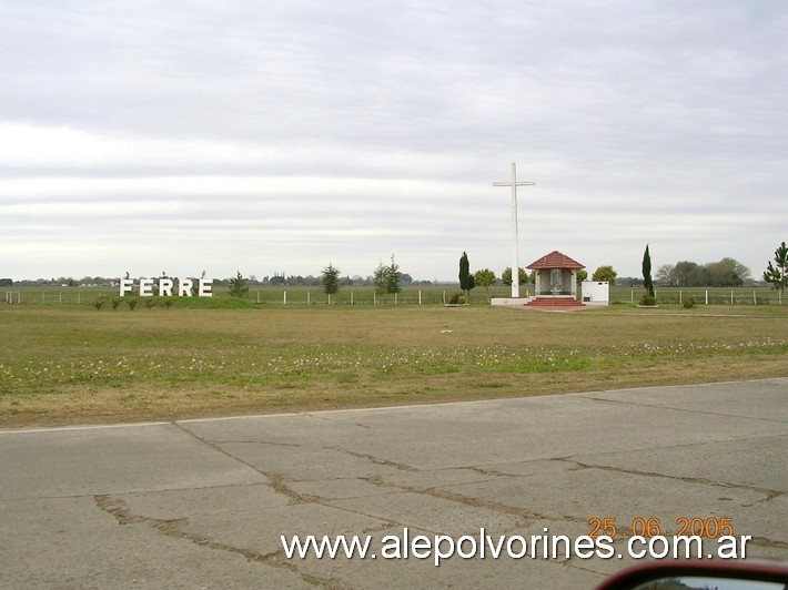 Foto: Ferre - Acceso - Ferre (Buenos Aires), Argentina