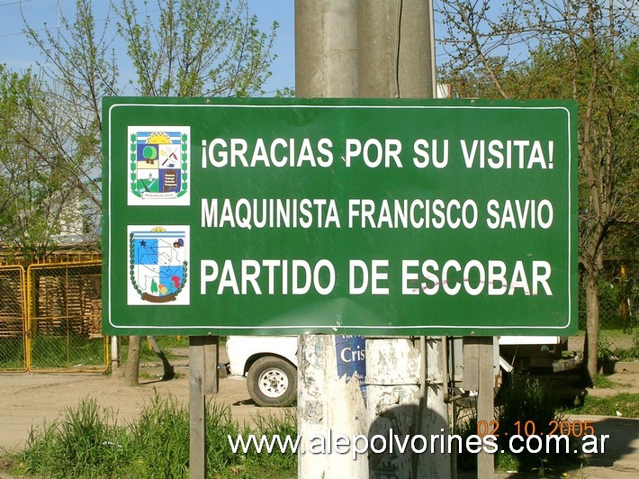 Foto: Maquinista Savio - Acceso - Maquinista Savio (Buenos Aires), Argentina