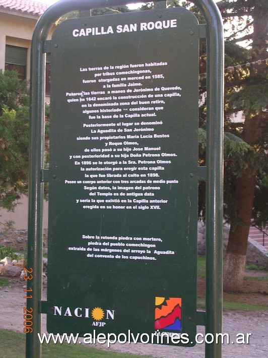 Foto: La Cumbre - Capilla San Roque - La Cumbre (Córdoba), Argentina