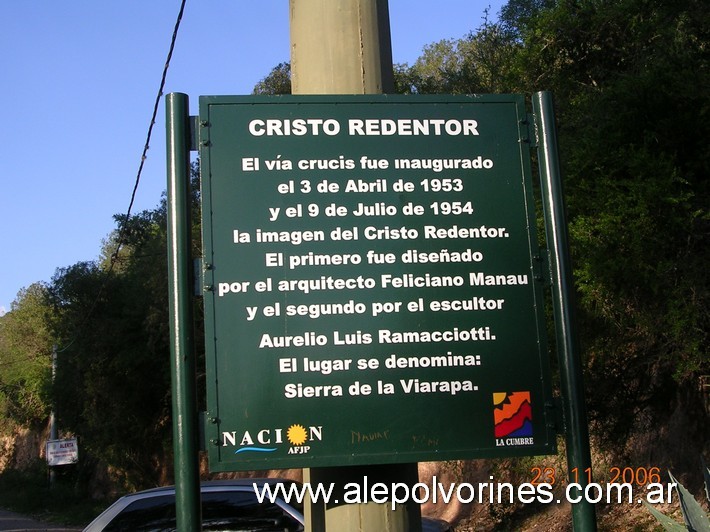 Foto: La Cumbre - Cristo Redentor - La Cumbre (Córdoba), Argentina