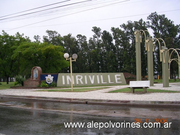 Foto: Inriville - Acceso - Inriville (Córdoba), Argentina