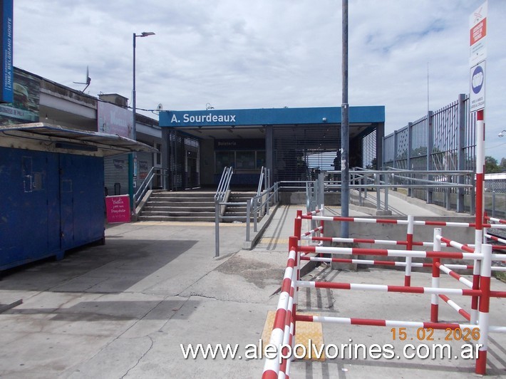 Foto: Estación Adolfo Sourdeaux - Adolfo Sourdeaux (Buenos Aires), Argentina