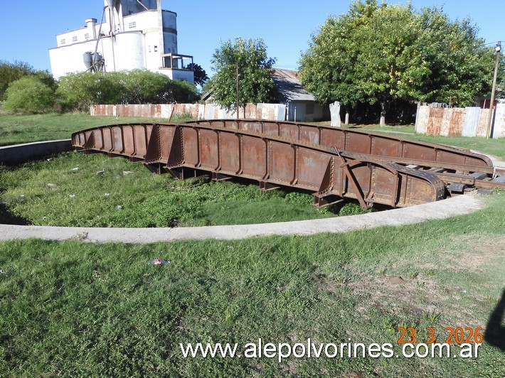 Foto: Estación Bragado - Mesa Giratoria - Bragado (Buenos Aires), Argentina