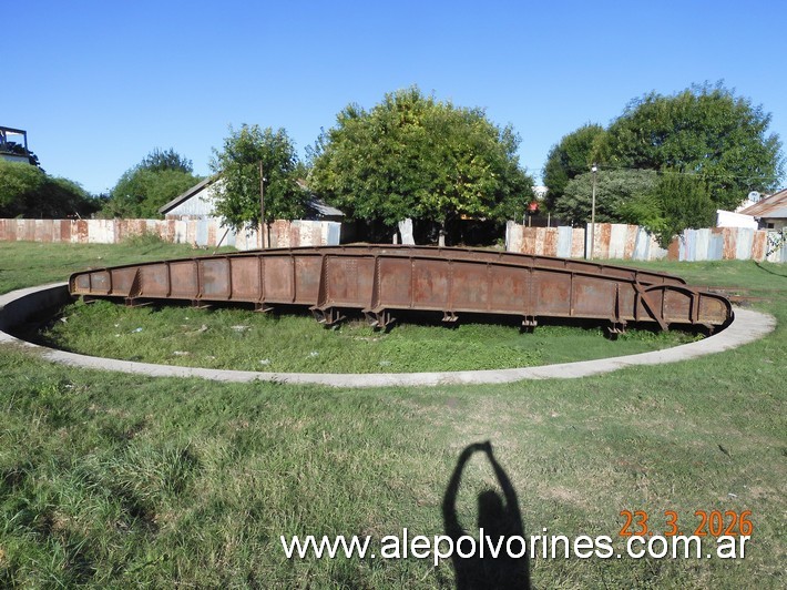 Foto: Estación Bragado - Mesa Giratoria - Bragado (Buenos Aires), Argentina