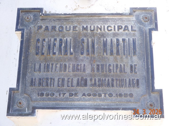 Foto: Alberti - Parque Municipal General San Martin - Alberti (Buenos Aires), Argentina